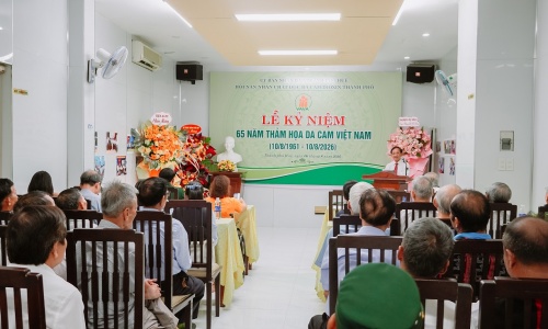 65 years of the agent orange disaster in Vietnam: ACDC continues to stand with agent orange victims in Hue and Quang Tri